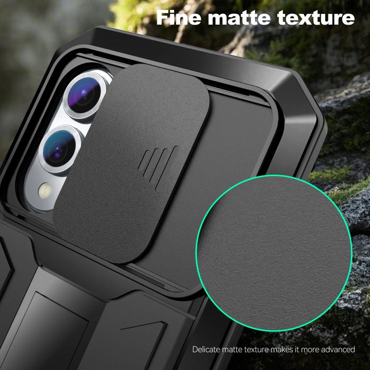 R-JUST Sliding Camera Life Waterproof Holder Phone Case