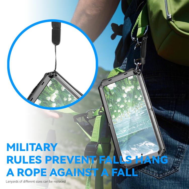 R-JUST Life Waterproof Dustproof Shockproof Holder Phone Case