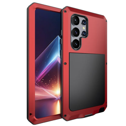 Shockproof Life Waterproof Silicone + Zinc Alloy Phone Case