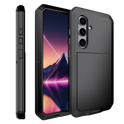 Shockproof Life Waterproof Silicone + Zinc Alloy Phone Case