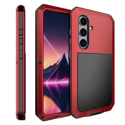 Shockproof Life Waterproof Silicone + Zinc Alloy Phone Case