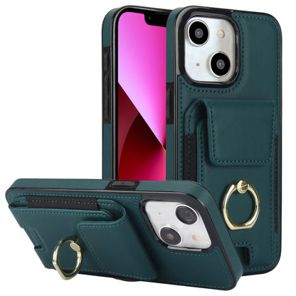Elastic Card Bag Ring Holder Phone Case