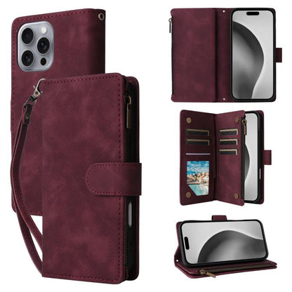 Multifunctional Multi-Card Wallet Phone Leather Case