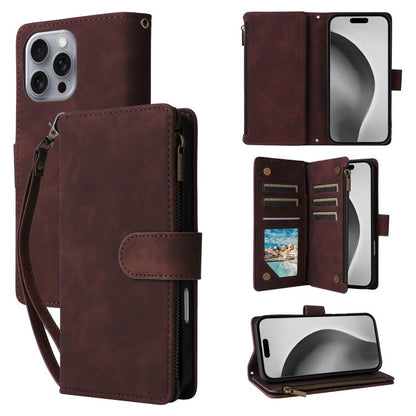 Multifunctional Multi-Card Wallet Phone Leather Case