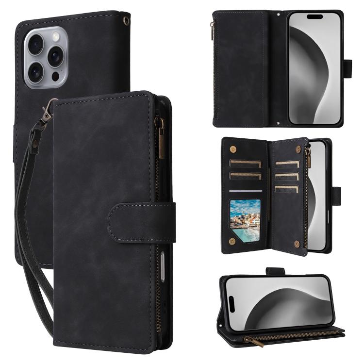 Multifunctional Multi-Card Wallet Phone Leather Case