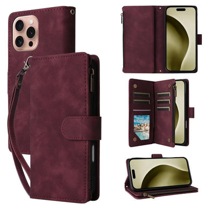 Multifunctional Multi-Card Wallet Phone Leather Case