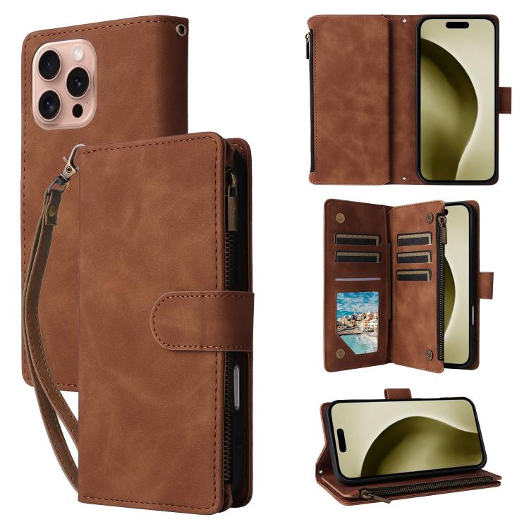 Multifunctional Multi-Card Wallet Phone Leather Case