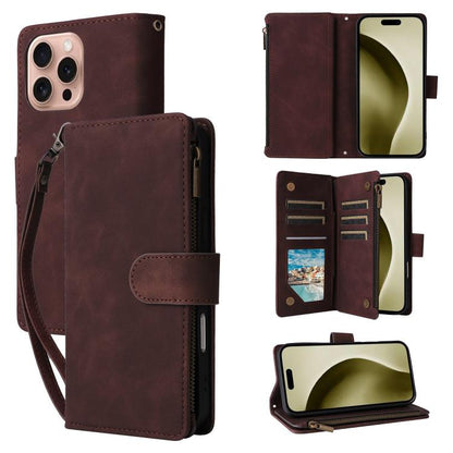 Multifunctional Multi-Card Wallet Phone Leather Case