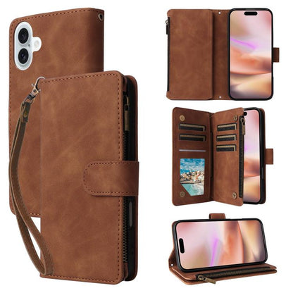 Multifunctional Multi-Card Wallet Phone Leather Case