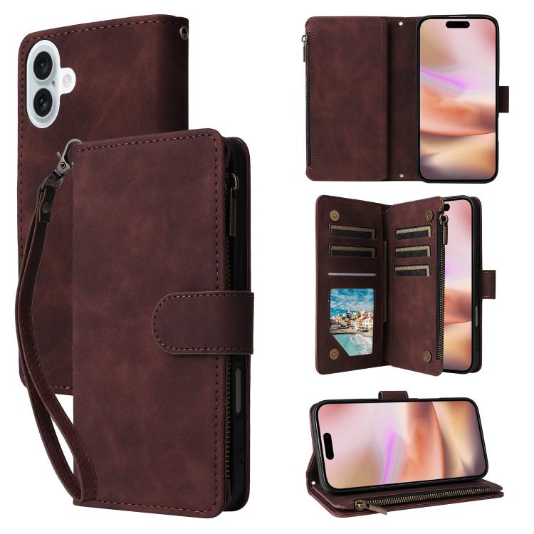 Multifunctional Multi-Card Wallet Phone Leather Case