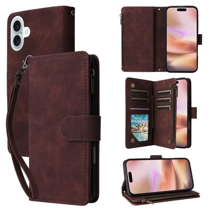 Multifunctional Multi-Card Wallet Phone Leather Case