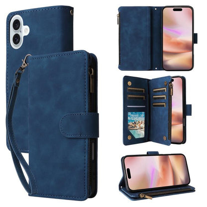 Multifunctional Multi-Card Wallet Phone Leather Case