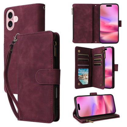 Multifunctional Multi-Card Wallet Phone Leather Case
