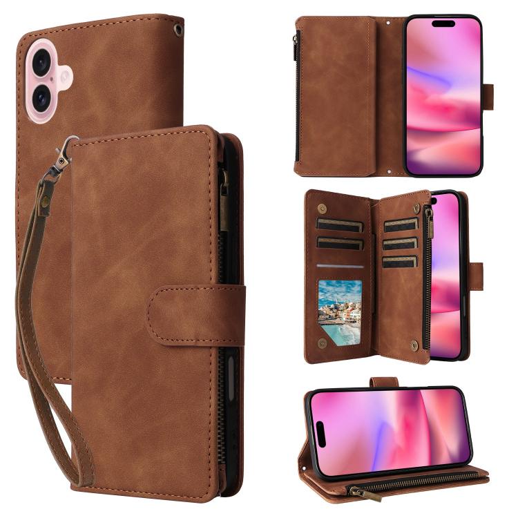 Multifunctional Multi-Card Wallet Phone Leather Case
