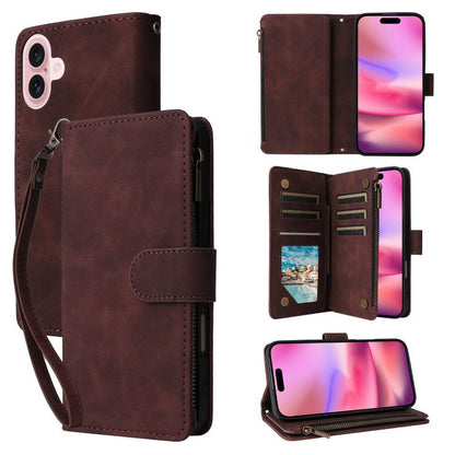 Multifunctional Multi-Card Wallet Phone Leather Case