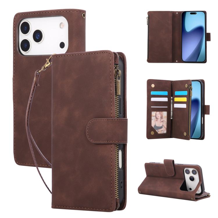 Multifunctional Multi-Card Wallet Phone Leather Case