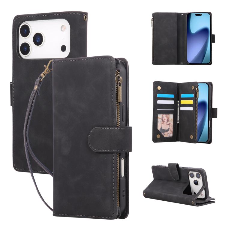 Multifunctional Multi-Card Wallet Phone Leather Case