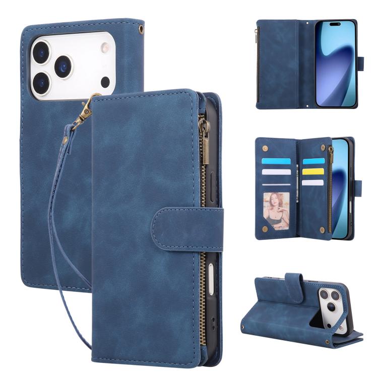 Multifunctional Multi-Card Wallet Phone Leather Case