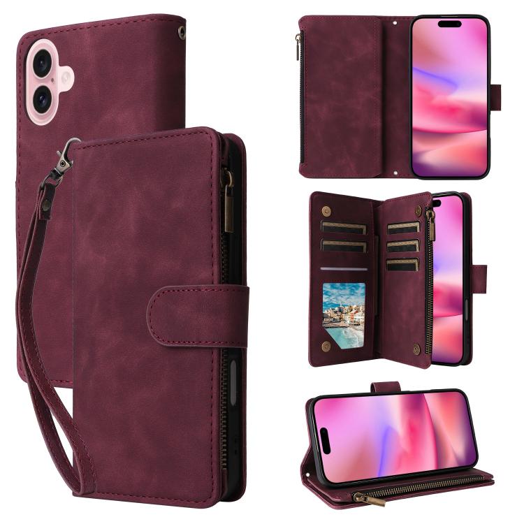 Multifunctional Multi-Card Wallet Phone Leather Case