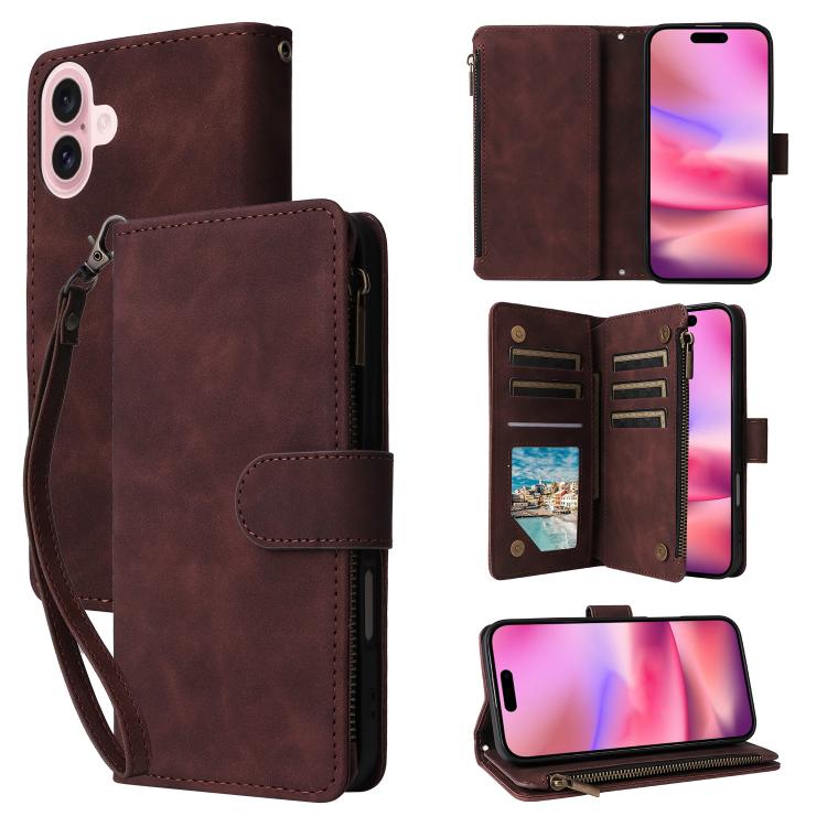 Multifunctional Multi-Card Wallet Phone Leather Case