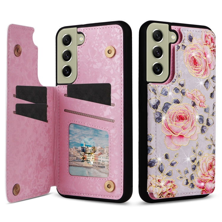 Printed Double Buckle RFID Anti-theft Phone Case