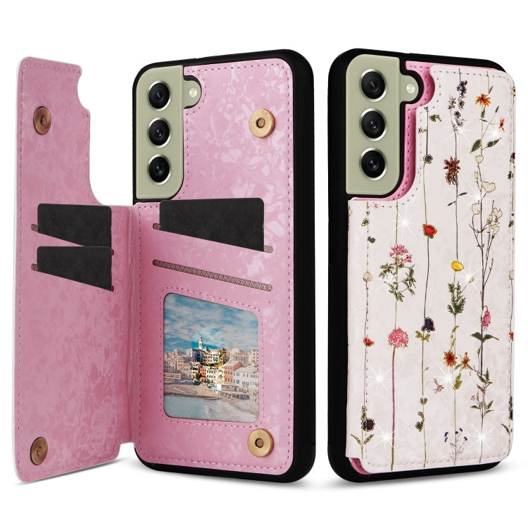 Printed Double Buckle RFID Anti-theft Phone Case
