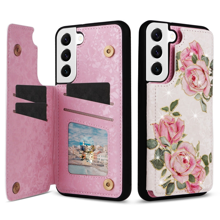 Printed Double Buckle RFID Anti-theft Phone Case