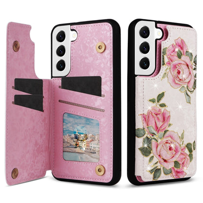 Printed Double Buckle RFID Anti-theft Phone Case