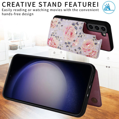 Printed Double Buckle RFID Anti-theft Phone Case