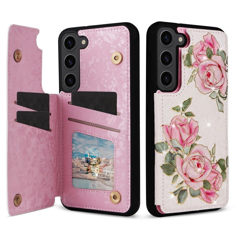 Printed Double Buckle RFID Anti-theft Phone Case