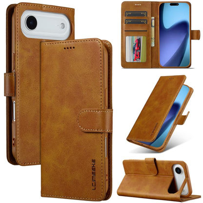 LC.IMEEKE Calf Texture Horizontal Flip Leather Case