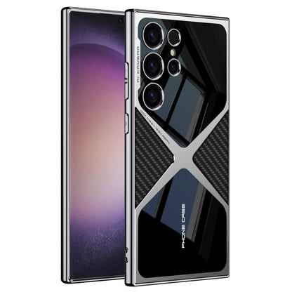 GKK Leather Electroplating Supersonic Speed Shockproof Phone Case