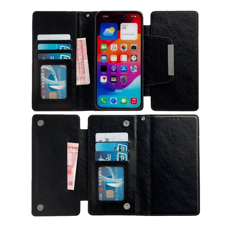 Multifunctional 7-Cards Wallet Leather Phone Case