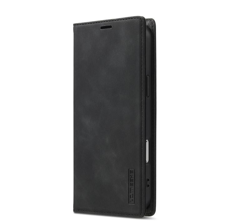 LC.IMEEKE Strong Magnetism Microfiber Leather Phone Case