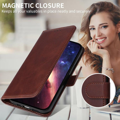 Classic Calf Texture Flip Leather Phone Case