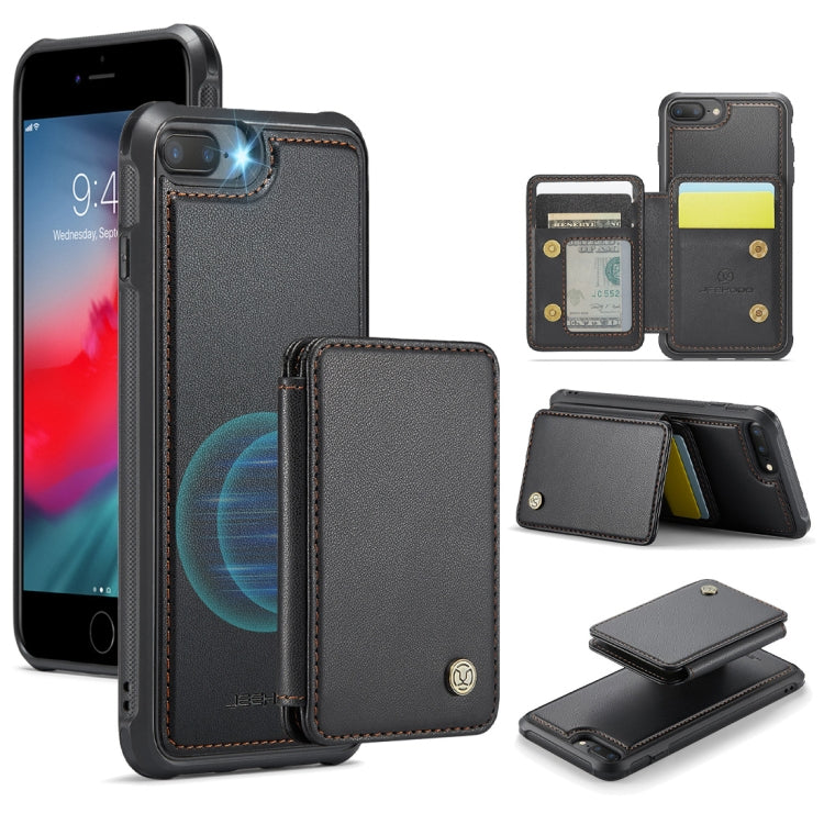JEEHOOD J05 Business Magnetic Style RFID Leather Phone Case