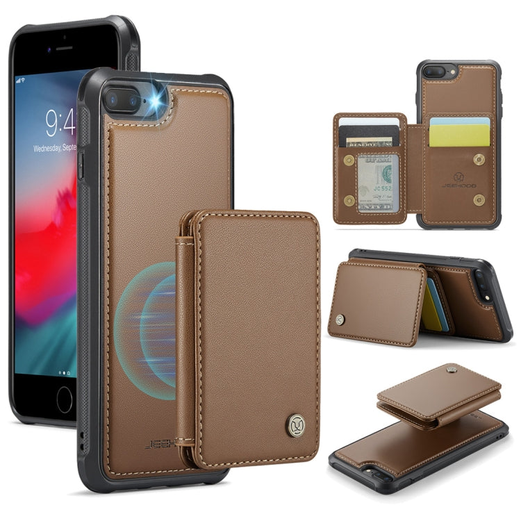 JEEHOOD J05 Business Magnetic Style RFID Leather Phone Case
