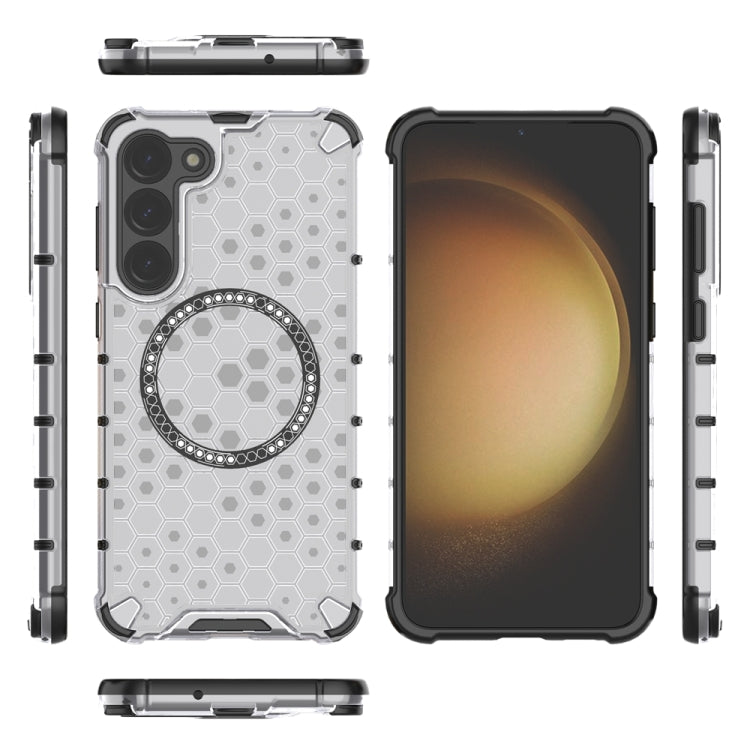 Honeycomb Magnetic Ring Shockproof Phone Case