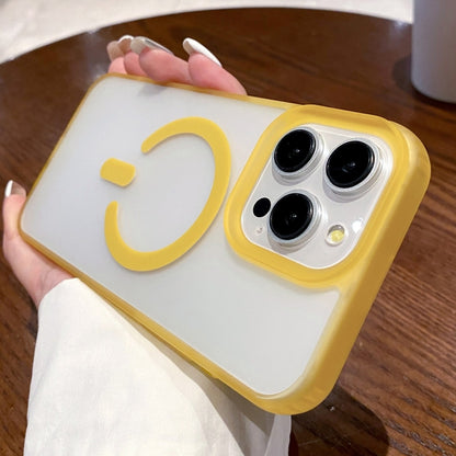 Dual-Side Frosted MagSafe Clear Phone Case