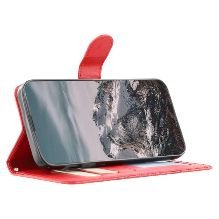 Sun Mandala Embossing Pattern Phone Leather Case