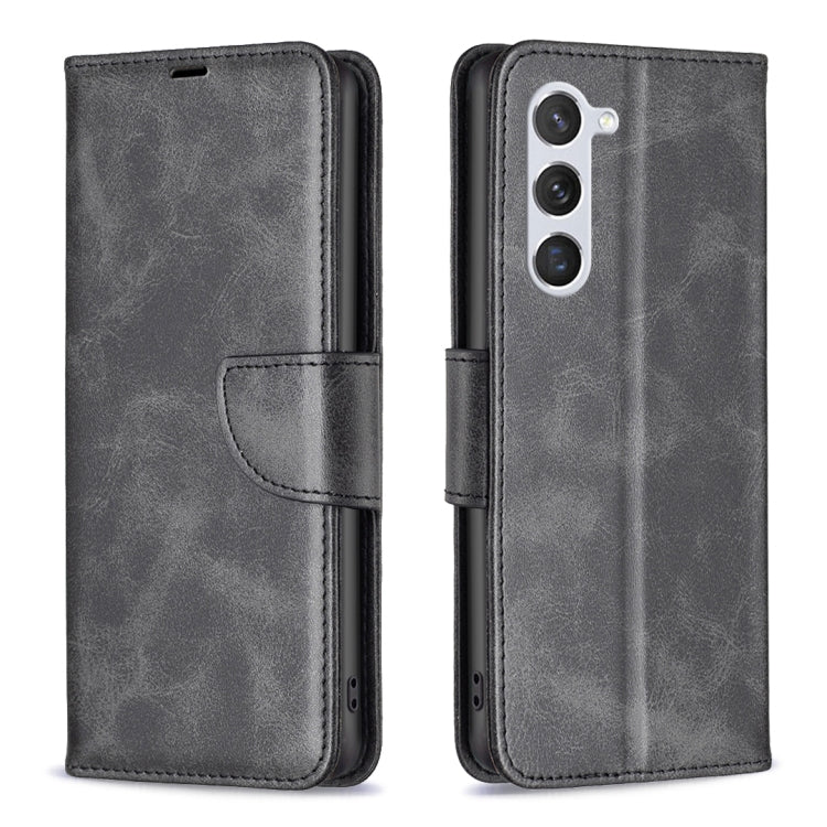Lambskin Texture Pure Color Flip Leather Phone Case