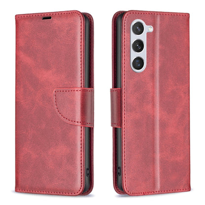 Lambskin Texture Pure Color Flip Leather Phone Case
