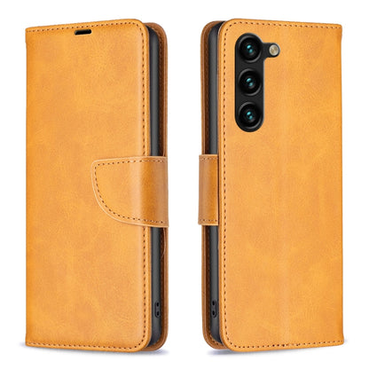 Lambskin Texture Pure Color Flip Leather Phone Case
