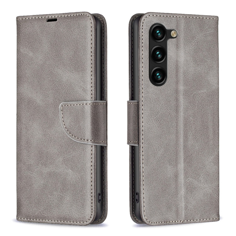 Lambskin Texture Pure Color Flip Leather Phone Case