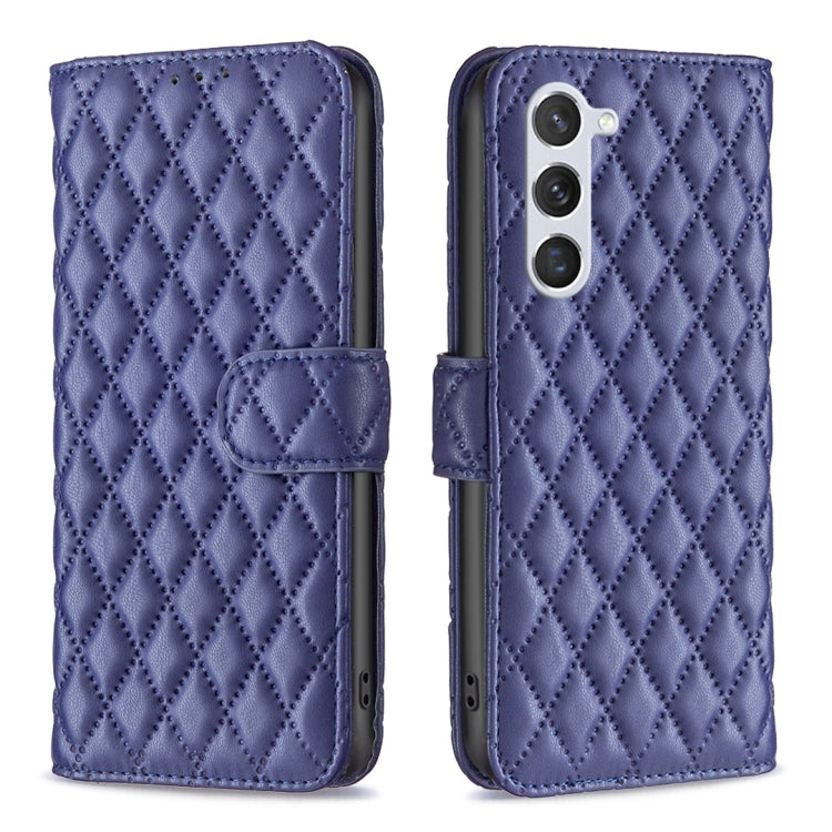 Diamond Lattice Wallet Flip Leather Phone Case