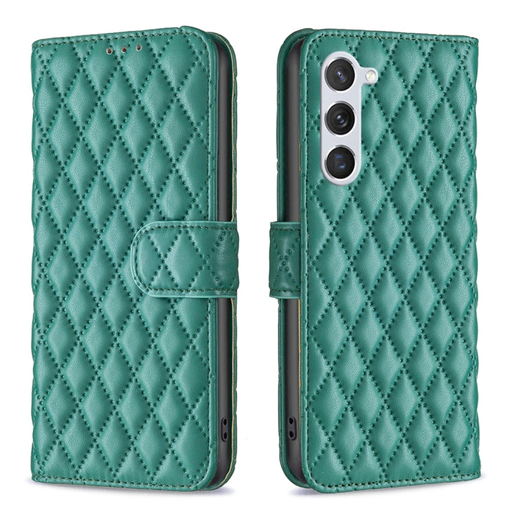 Diamond Lattice Wallet Flip Leather Phone Case