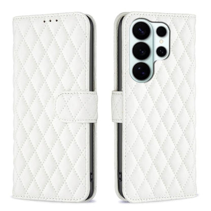 Diamond Lattice Wallet Flip Leather Phone Case