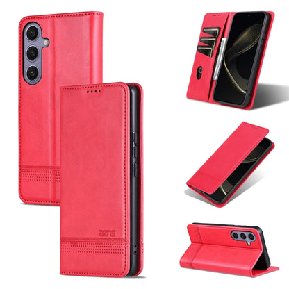 AZNS Magnetic Calf Texture Flip Leather Phone Case