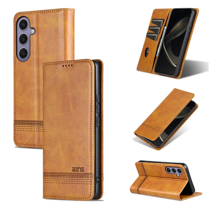 AZNS Magnetic Calf Texture Flip Leather Phone Case