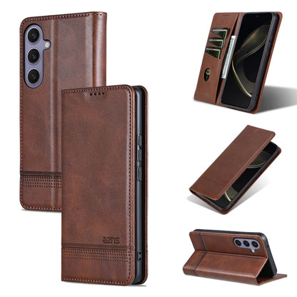 AZNS Magnetic Calf Texture Flip Leather Phone Case